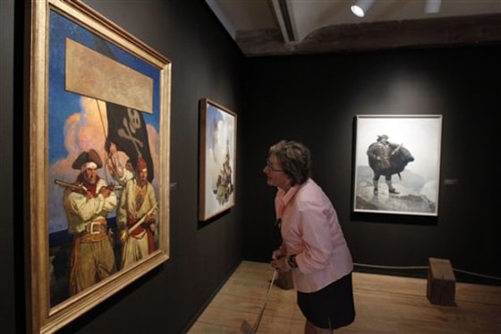 Treasure Island' paintings on display in anniversary exhibit